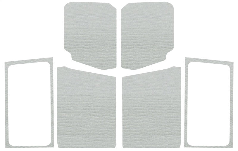 DEI Boom Mat Headliner Kit White (INTERIOR): Jeep Wrangler JL 2018-2026 2-Door