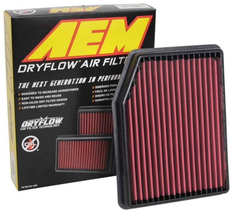 AEM 2019-2026 Chevrolet Silverado 1500 V8-5.3L DryFlow Air Filter | Silverado 2500HD / 3500HD / GMC Sierra 1500 / 2500HD / 3500HD (28-50083)