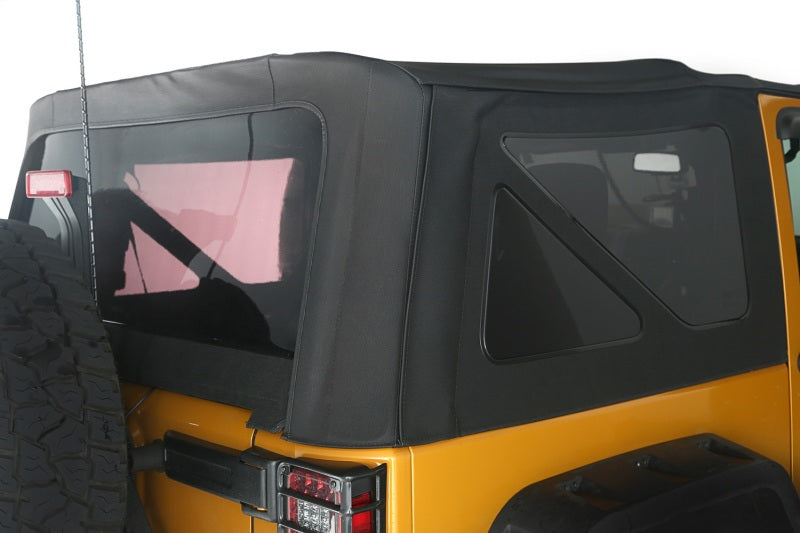 Rugged Ridge Sailcloth Soft Top | Jeep JK (10-18) / JL (18-25) Black Diamond (13737.01)
