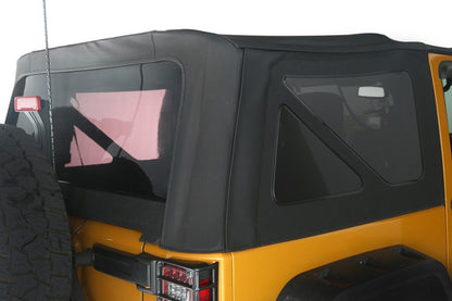 Rugged Ridge Sailcloth Soft Top | Jeep JK (10-18) / JL (18-25) Black Diamond (13737.01)