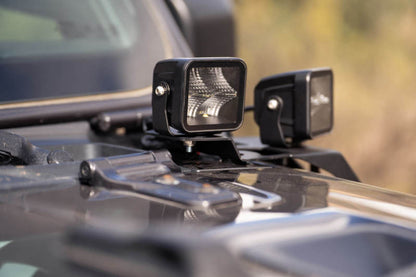 DV8 Offroad Cowl Light Bar Bracket: Jeep Wrangler (18-22) / Gladiator (20-22)