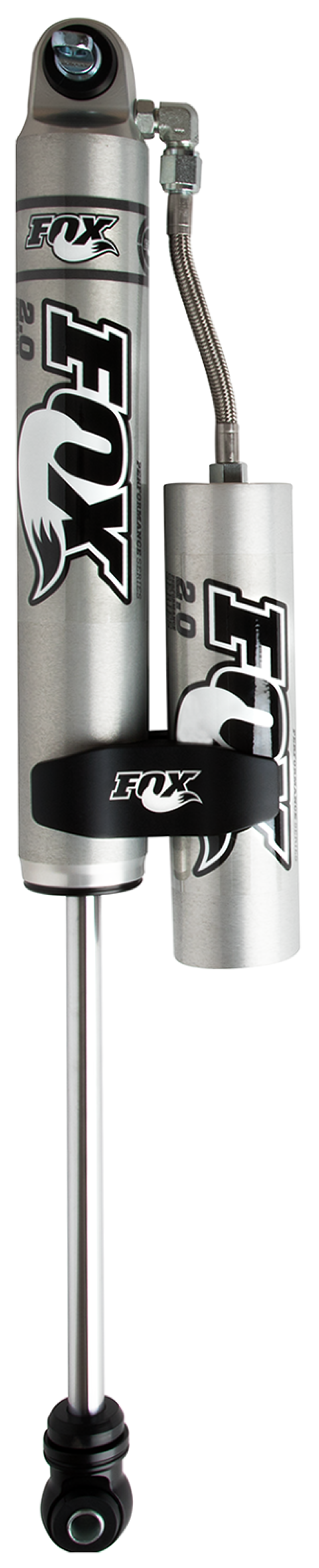 FOX Perf Series 2.0 Smooth Body Reservoir Rear Shock (REAR): Jeep Wrangler JK 2007-2018 w/ 1.5-3.5" Lift