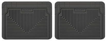 Husky Liners Heavy Duty Black 2nd Row Floor Mats | Dodge Ram 12-13 / Toyota 4Runner 88-09 (52021)