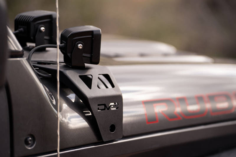 DV8 Offroad Cowl Light Bar Bracket: Jeep Wrangler (18-22) / Gladiator (20-22)