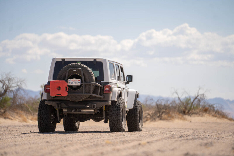 DV8 Offroad Body Mounted Tire Carrier | Jeep Wrangler JL (18-25) (TCJL-14)