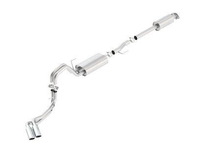 Borla Catback Exhaust | Ford F-150 (15-20) 3.5L EcoBoost Standard Bed Touring
