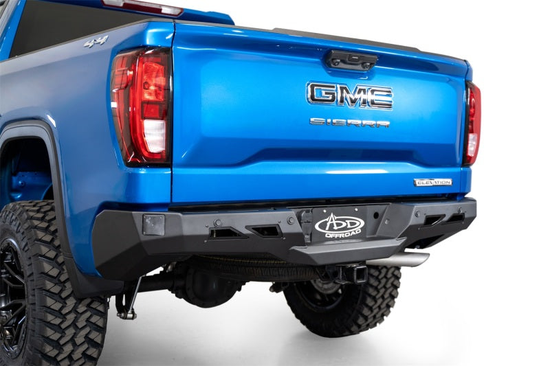 Addictive Desert Designs Black Label Rear Bumper | Chevrolet Silverado 1500 / GMC Sierra AT4 / ZR2 / AT4X (19-26) (R14020NA0103)