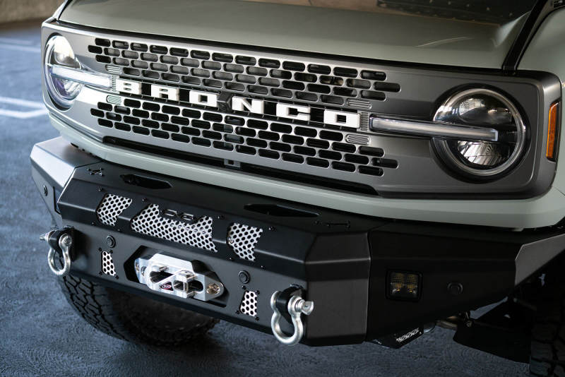DV8 Offroad Front Bumper Winch Capable | Ford Bronco (21-26) (FBBR-01)