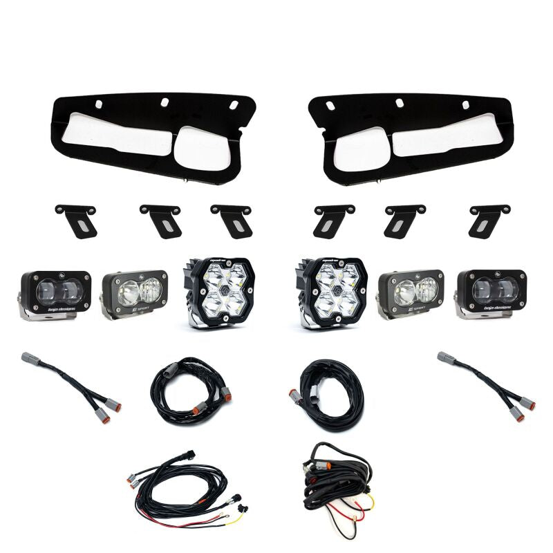Baja Designs Squadron 2.0 Sport / S2 SAE / S2 Sport D/C Steel Bumper | Ford Bronco (21-26) (440081)