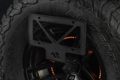 Rugged Ridge Tag Relocation Bracket Rear | Jeep Wrangler JL (18-25) / JK (07-18)