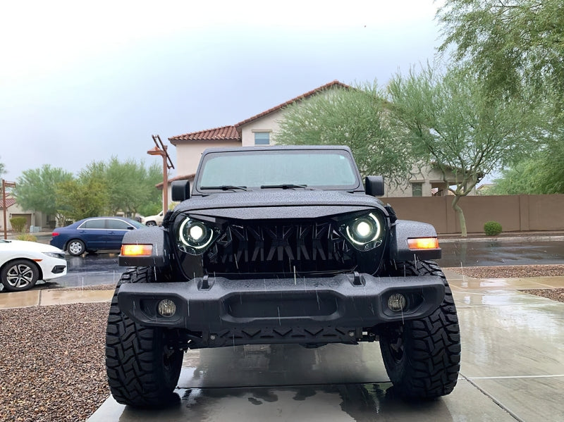 Oracle Lighting Bi-LED Projector Headlights: Jeep Wrangler (18-24) / Gladiator (20-24)