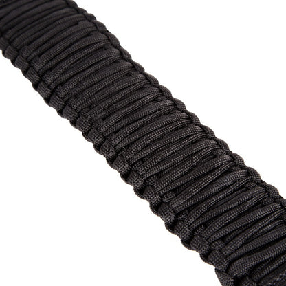 Rugged Ridge Paracord A-Pillar & Seat Mount Grab Handle (PAIR): Jeep Wrangler (07-18) - Black
