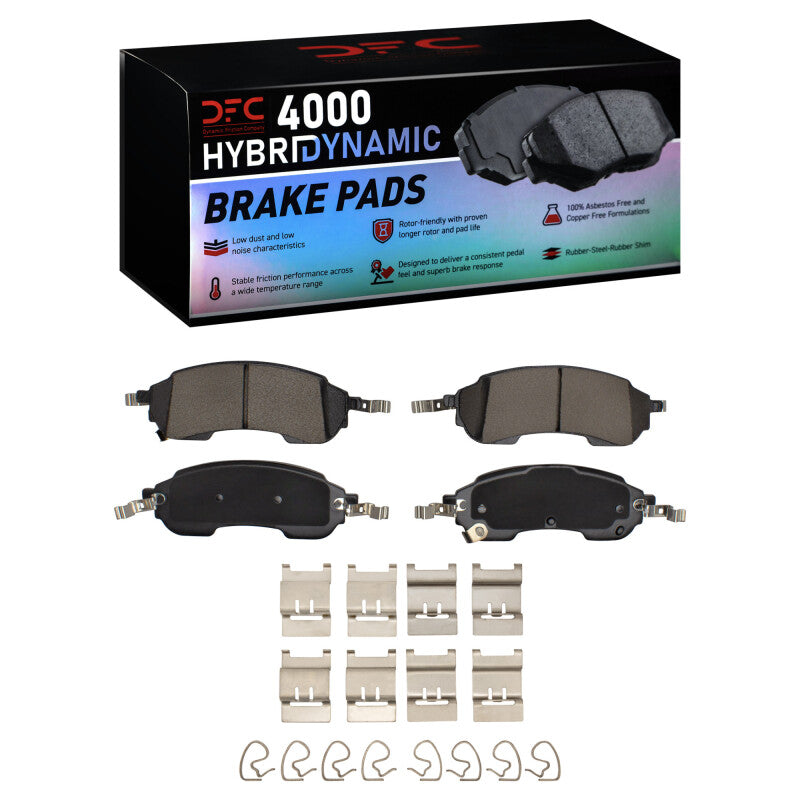DFC 4000 HybriDynamic Brake Pads & Hardware Kit | Ford Ranger / Bronco (19-26) (4000-2414-01)