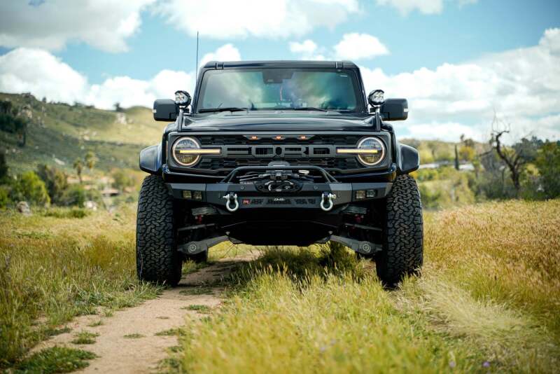 DV8 Offroad 2022+ Ford Bronco Raptor Spec Series Winch Front Bumper | Ford Bronco (21-26) (FBFR-01)