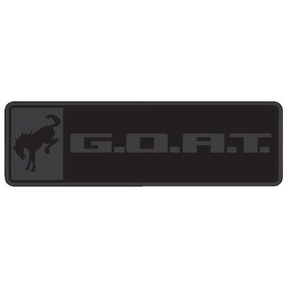 Ford Racing G.O.A.T. Badge | Ford Bronco (21-26) (M-1447-GOATBLK)