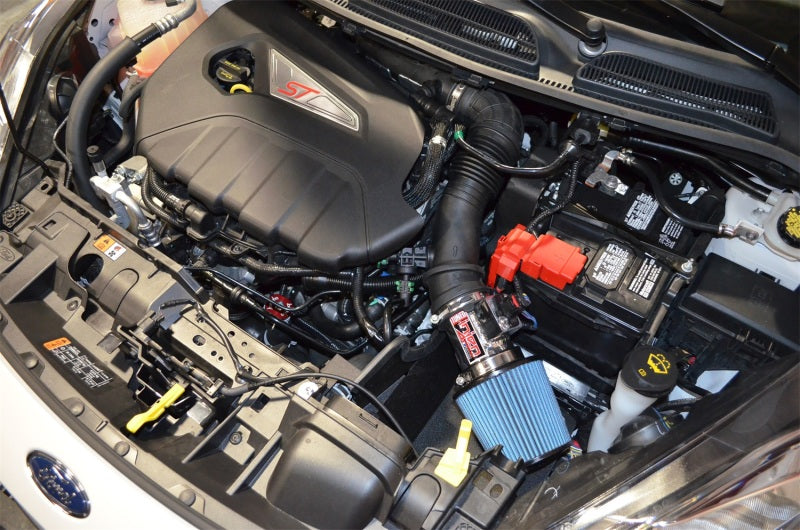 Injen Wrinkle Red Short Ram Intake | Ford Fiesta ST (08-19) 1.6L Turbo (SP9018WR)