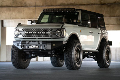 DV8 Offroad Front Bumper Winch Capable | Ford Bronco (21-26) (FBBR-01)