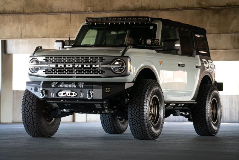 DV8 Offroad Front Bumper Winch Capable | Ford Bronco (21-26) (FBBR-01)