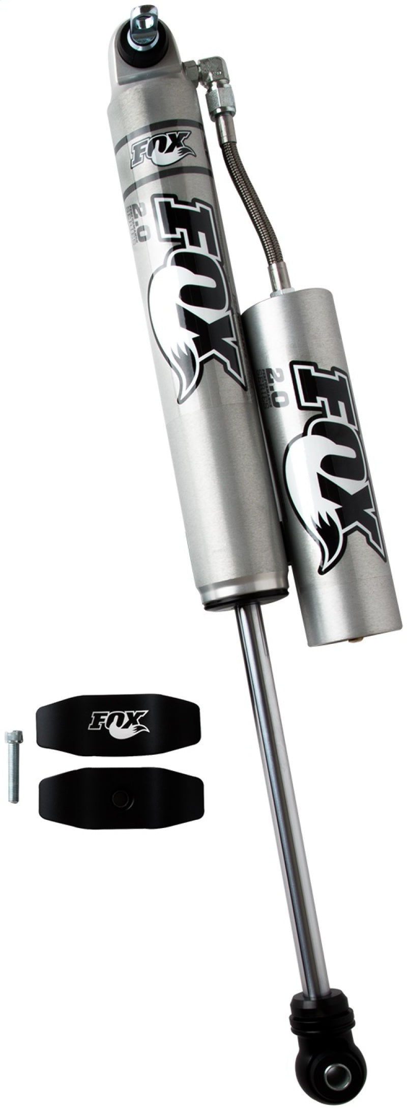 FOX Perf Series 2.0 Smooth Body Reservoir Rear Shock (REAR): Jeep Wrangler JK 2007-2018 w/ 1.5-3.5" Lift