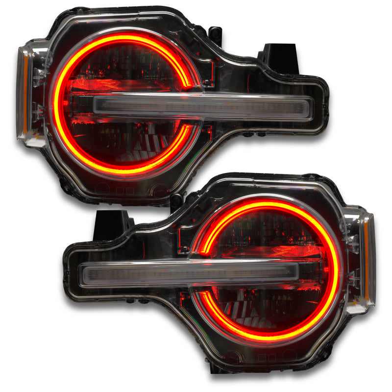 ORACLE Lighting 2021 Ford Bronco DRL w/ Halo Kit ColorSHIFT RF Ctrl | Bronco VI (U725) (1468-330)