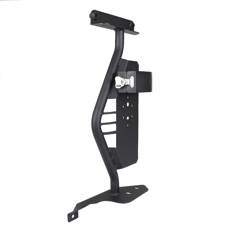 Go Rhino Front Fender Jack Mount (FRONT): Jeep Wrangler / Gladiator (07-26) - Textured Black