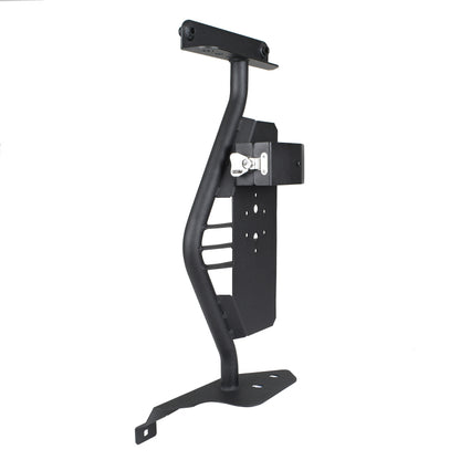Go Rhino Front Fender Jack Mount (FRONT): Jeep Wrangler / Gladiator (07-26) - Textured Black