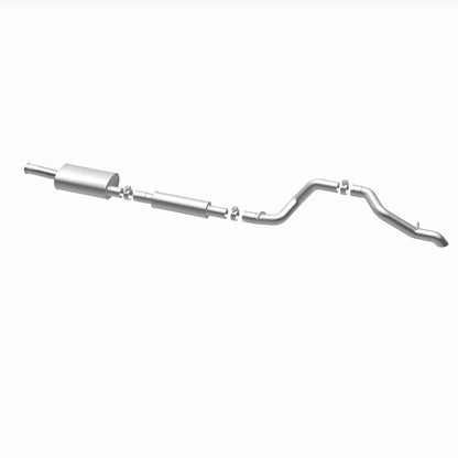MagnaFlow Overland Cat-Back Perf Exhaust No-Tip Exit (REAR): Jeep Wrangler JL/JK 18-25 3.6L V6