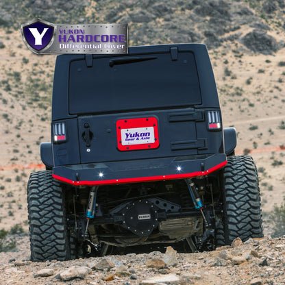 Yukon Gear & Axle Hardcore Nodular Iron Rear Diff Cover: Fits Dodge / Ram (94-19) - Black