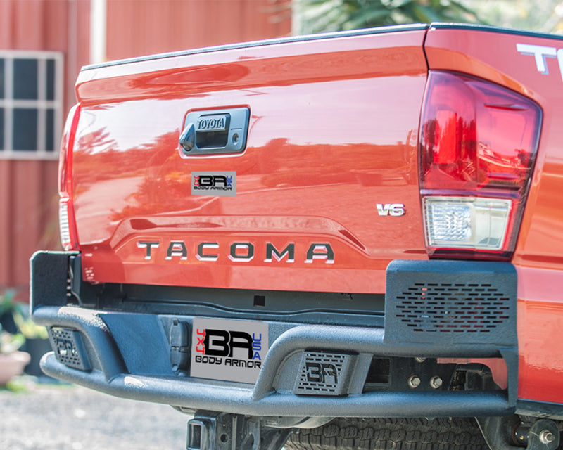 Body Armor 4x4 Desert Series Rear Bumper | Toyota Tacoma (20-23) (TC-2962)