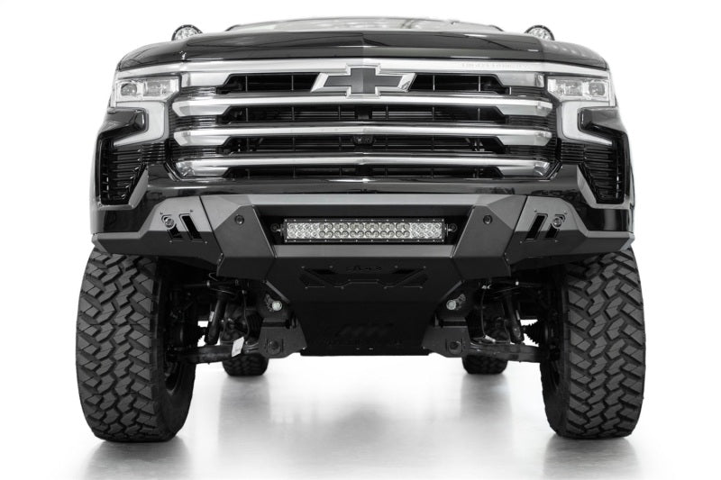 Addictive Desert Designs Black Label Front Bumper | Chevrolet Silverado 1500 (19-26) / Silverado ZR2 (22-26) (F140300010103)