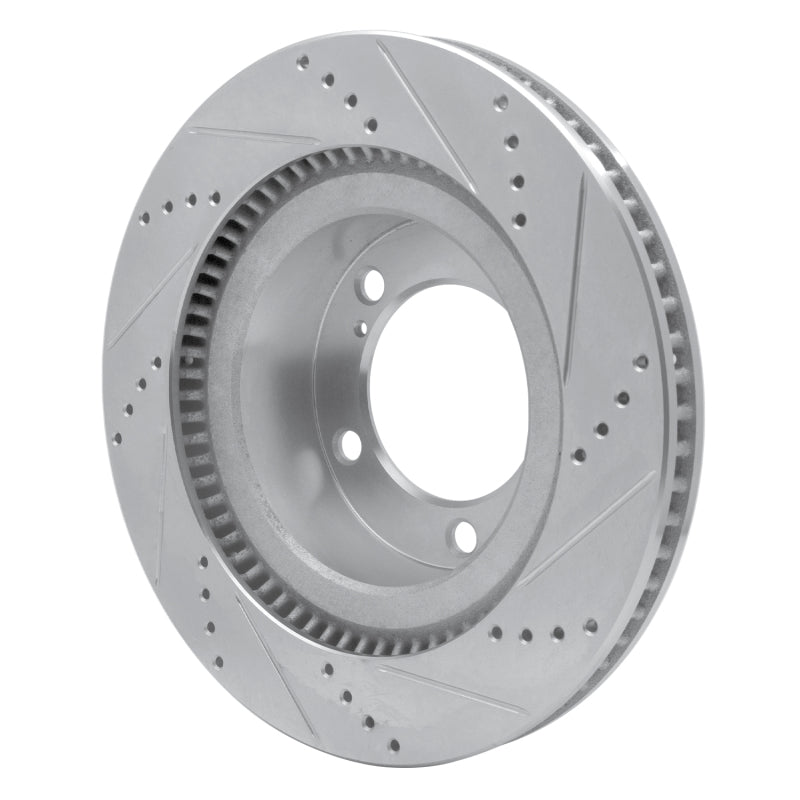 DFC Drilled & Slotted Silver Brake Rotor | Lexus LX570 (14-18)