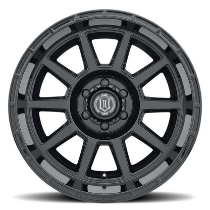 ICON Recoil 20x10 6x5.5 -24mm Offset Gloss Black Wheel | Ford Bronco (21-26) (6220108345GB)