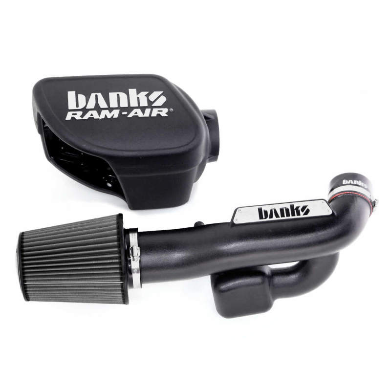 Banks Ram-Air Cold Air Intake Dry Filter (FRONT): Jeep Wrangler JK 2012-2018 3.6L