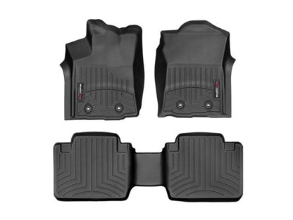 WeatherTech Front & Rear FloorLiner | Toyota Tacoma (16-19, 20-23) (4412991-440215)