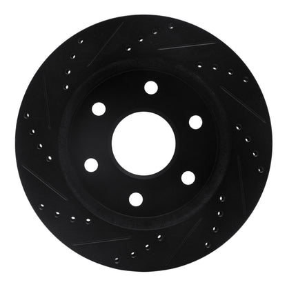 R1 Drilled & Slotted Rear Right Brake Rotor | Ford F-150 (21-25) (ECB-54289R)