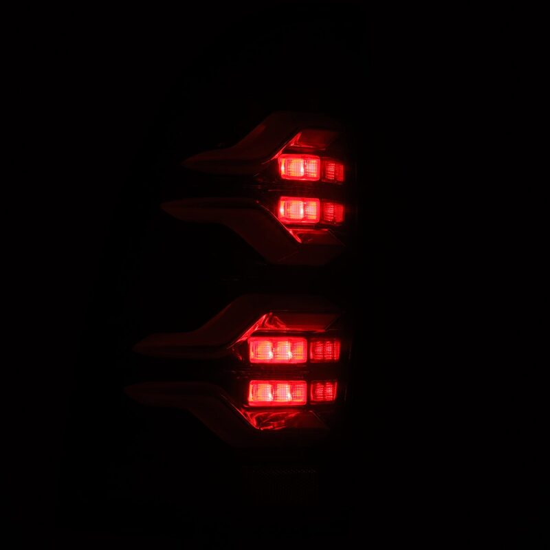 AlphaRex LUXX-Series LED Tail Lights Alpha-Black | Toyota Tacoma (05-15) (680050)