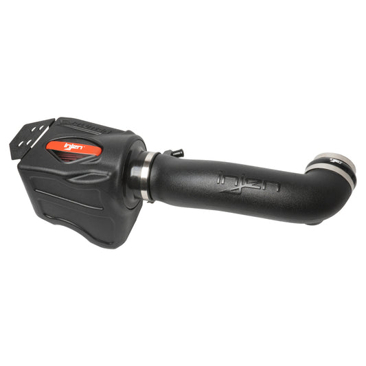 Injen Evolution Cold Air Intake System Oiled Filter (FRONT): Jeep Wrangler JK 2012-2018 3.6L