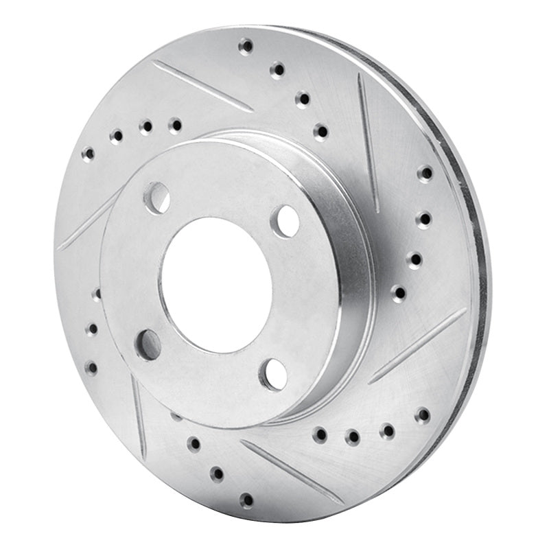 R1 90-91 Audi 90 Quattro Front Right Drilled & Slotted Brake Rotor | Ford Ranger (19-26) (631-73016R)