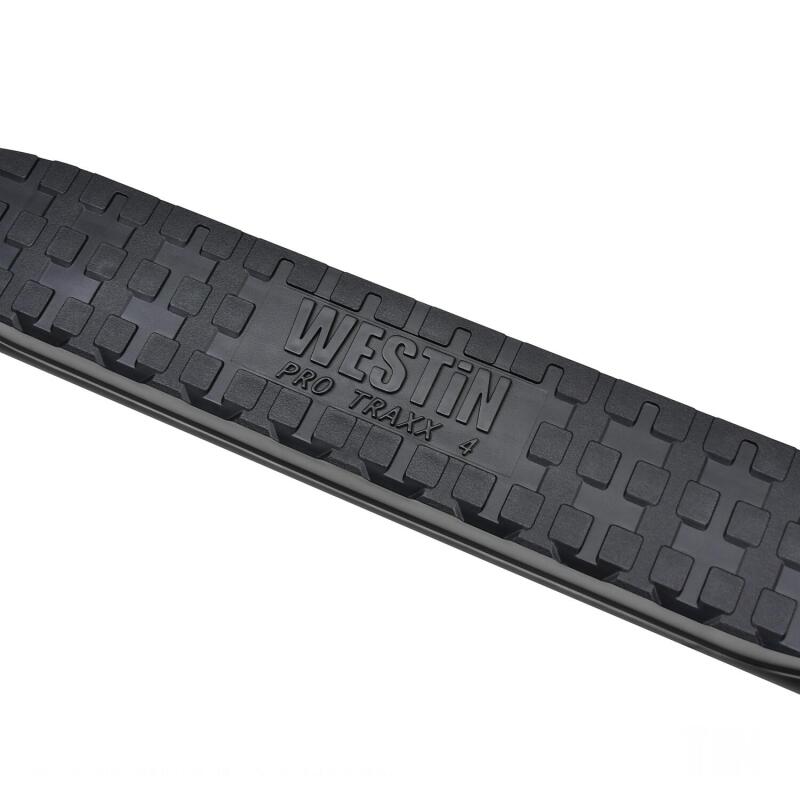 Westin Black PRO TRAXX 4 Oval Nerf Step Bars: Jeep Gladiator 2020-2024