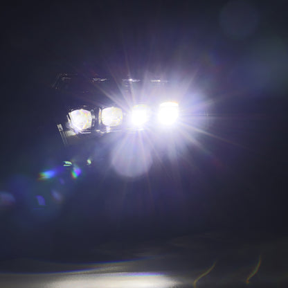 AlphaRex NOVA LED Projector Headlights (Alpha-Black): Ram 1500 2019 - 2024