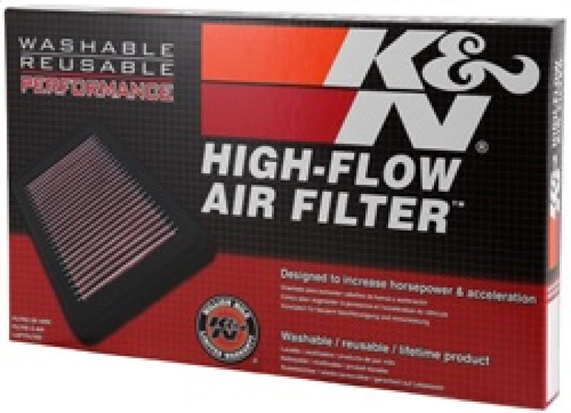 K&N 33-5083 High Flow Performance Air Filter for 2019-2023 Silverado Sierra 1500