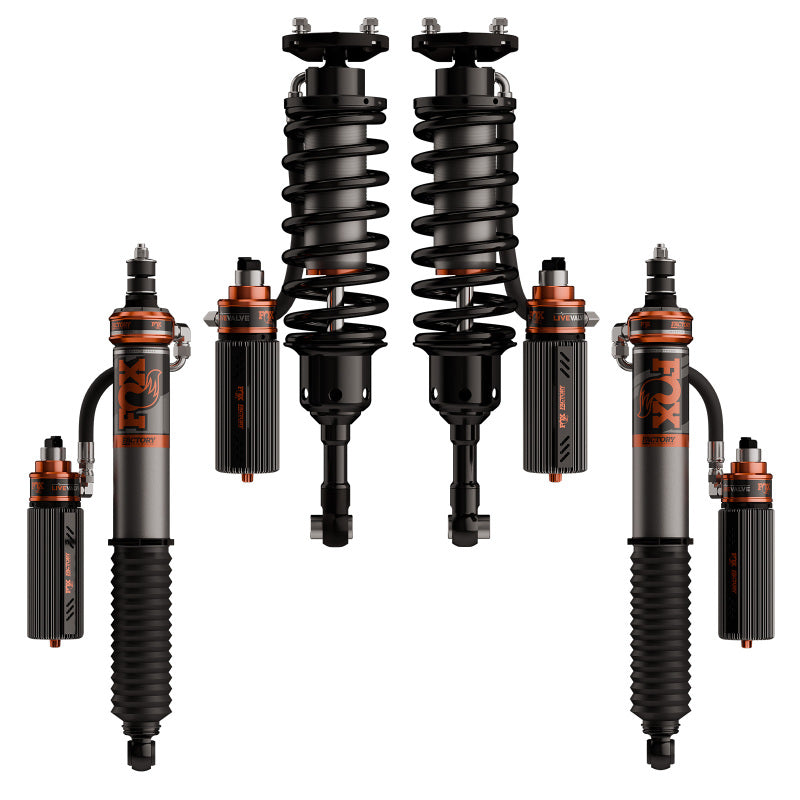 FOX 2-3in Factory Race Live Valve Internal Bypass Coilover Kit | Toyota Tacoma (24+ 24-26)