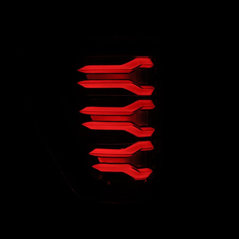 AlphaRex LUXX-Series LED Projector Tail Lights Alpha-Black | Ford F150 (21-23) (653010)
