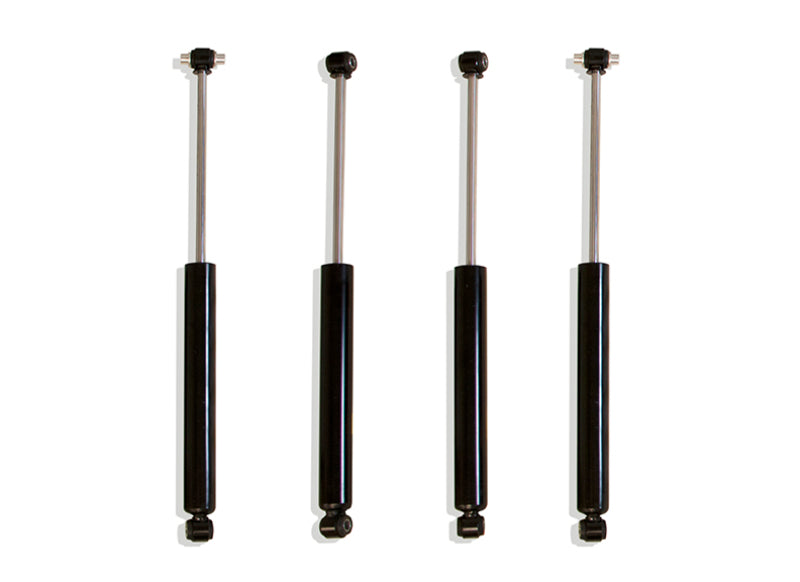 MaxTrac 4.5in Front & Rear Shock Absorbers: Fits Most Jeep Wrangler / Gladiator Models (2018-2026)
