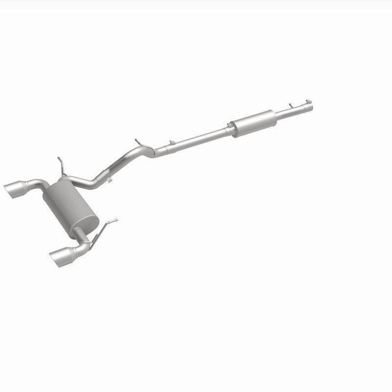 MagnaFlow Cat-Back Exhaust Black Tips (REAR): Jeep Wrangler 2012-2017 3.6L V6