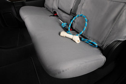 Covercraft Polycotton SeatSaver 2nd Row Seat Covers: Fits Ram (11-24) - Gray