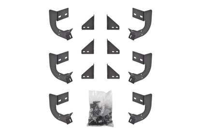 Dee Zee Hex Series HD Steel Bracket Kit: Fits Ram (13-24) - Texture Black