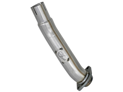 AFE Twisted Steel Loop Delete Pipe: Jeep Gladiator (2020-2025) / Wrangler (2018-2025) 3.6L V6