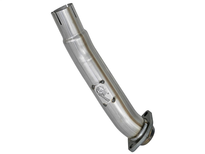 AFE Twisted Steel Loop Delete Pipe: Jeep Gladiator (2020-2025) / Wrangler (2018-2025) 3.6L V6