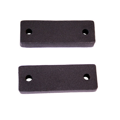 Rugged Ridge Textured Black Winch Mounting Spacers: Fits Most Jeep Wrangler JK Models (2007-2018)
